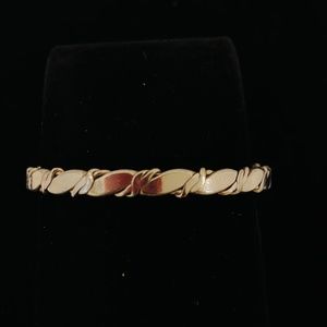 Vintage Sterling Silver Bangle Bracelet Made In Me